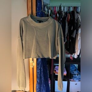 Forever 21 Cropped Crewneck